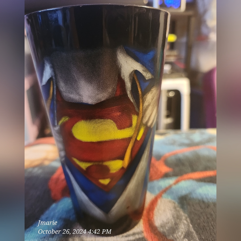 Superman Shield Reveal Glass
